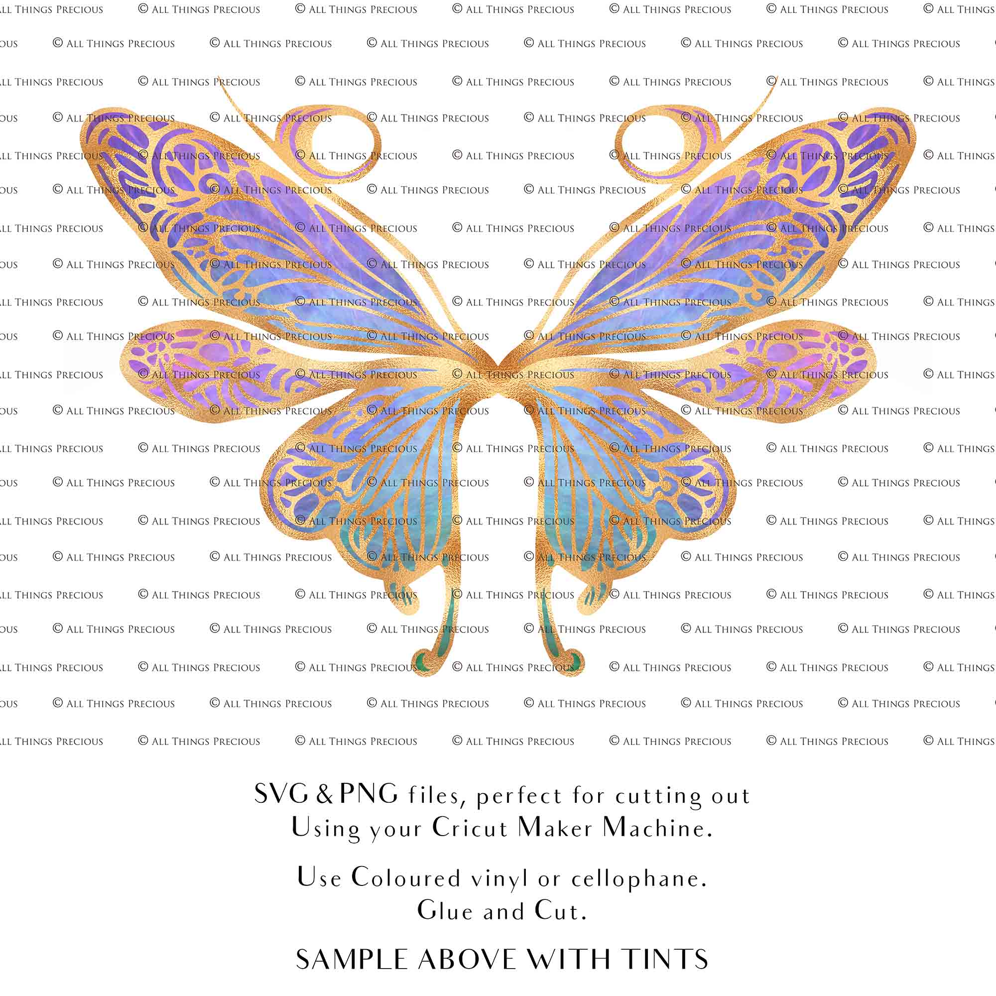 SVG & PNG Fairy Wing files for Cricut or Silhouette Cameo Cutting Machine. To create wearable fairy wings, in adult or children sizes.  Use this clipart design for Halloween Costumes, Fantasy or Cosplay or photography. Or use as ephemera in weddings, engagements or baby shower invitations. These are Individual wing parts, for you to cut and assemble. This is a digital product.